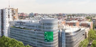 mixed-use office and retail asset in Madrid