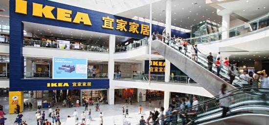 IKEA’s shopping malls business plans to enter US retail market