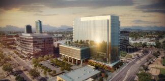 Amazon leases 95,000 square feet at Cousins’ 100 Mill development in Tempe Amazon leases 95,000 square feet at Cousins' 100 Mill development in downtown Tempe
