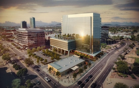 Amazon leases 95,000 square feet at Cousins' 100 Mill development in downtown Tempe
