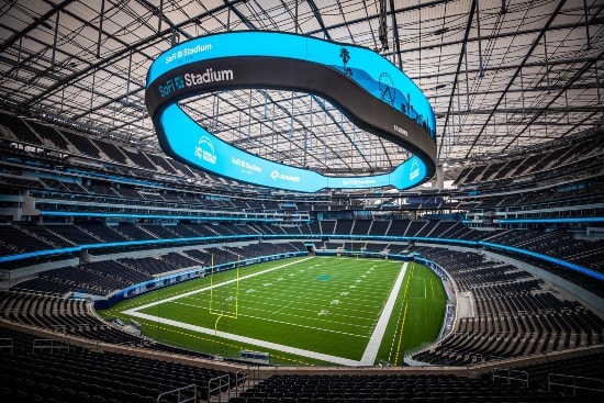 Turner-AECOM Hunt joint venture celebrates the opening of SoFi Stadium, largest in the NFL
