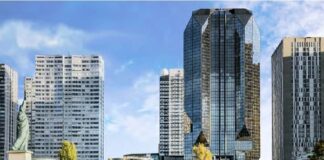 Tishman Speyer, PSP Investments buy office tower in Paris