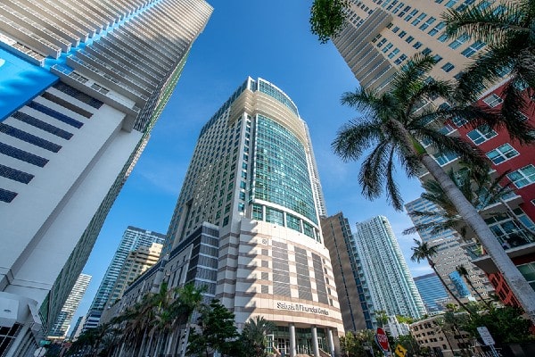 KKR, Parkway sign lease at 1111 Brickell in Miami