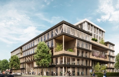 LaSalle to develop hybrid timber office building in Munich