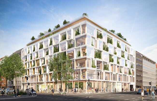 AXA IM Alts secures approval for timber hybrid office asset in Munich
